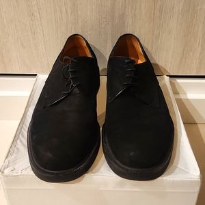 Salvatore Ferragamo Suede Nero 9.5 EE